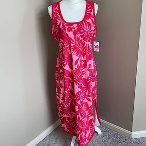 Juicy Couture Tropical Maxi Dress in “Hot Hot Multi”